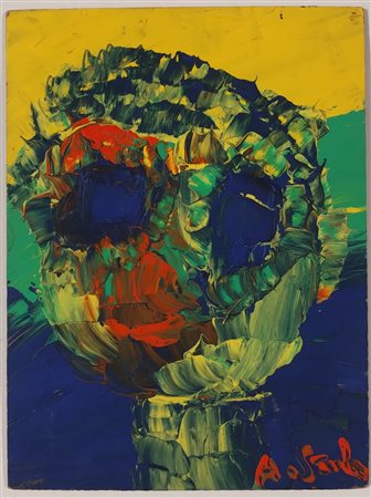 STULA ARMANDO Sogliano al rubicone (FC) 1942 Senza Titolo Olio su tavoletta...