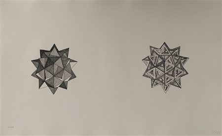 CEROLI MARIO Castel Frentano (Ch) 1938 Senza Titolo LItografia es n71/75...