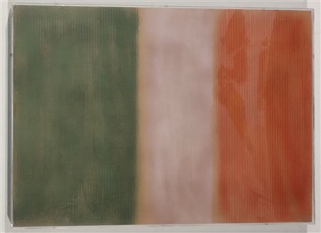 MASI PAOLO Firenze (Fi) 1933 Senza Titolo 1976 Cartoni sovrapposti colorati...