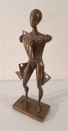 DE CHIRICO GIORGIO Volos (Grecia) 1888 Oreste Scultura in bronzo a cera persa...