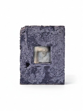 MATTEO CIFFO Biella, 1987 Reliqua - Poseidone 2025 cm 22x17x17 Fusione a freddo di polveri di marmo e pietra