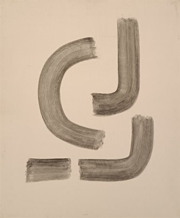 GALVANO ALBINO Torino (To) 1907 Senza Titolo 1974 Olio su tela 60,00x50,00...