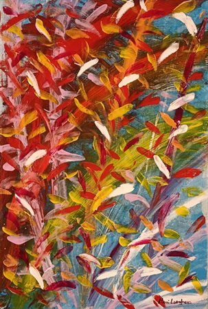 LARGHERO MERI Savona (Sv) 1966 Senza Titolo 1996 Acrilico su tela 60,00x40,00...
