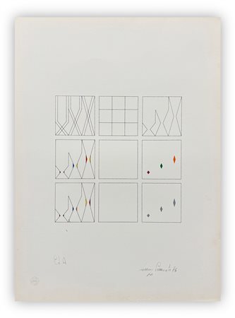 LORENZO PIEMONTI (1935-2015) - Senza Titolo, 1976
