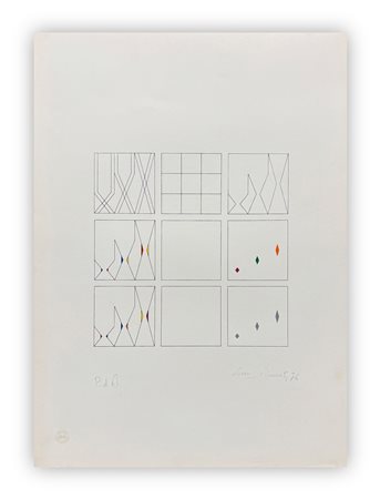LORENZO PIEMONTI (1935-2015) - Senza Titolo, 1976