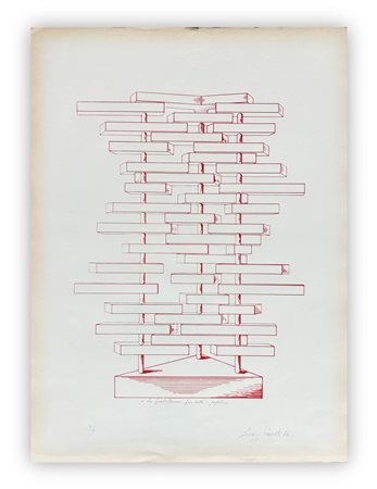 LORENZO PIEMONTI (1935-2015) - La fratellanza fra tutti i popoli, 1976