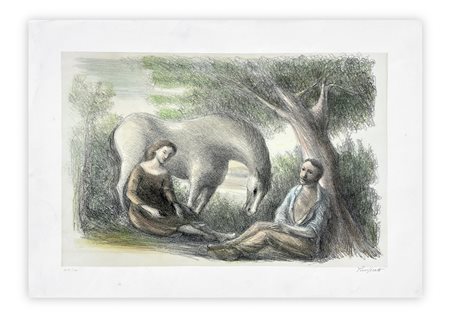 DOMENICO PURIFICATO (1915-1984) - Senza Titolo