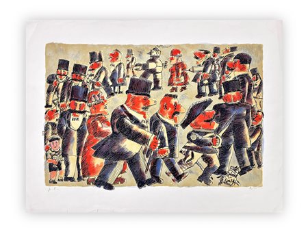 FRANZ BORGHESE (1941-2005) - Senza Titolo