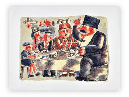 FRANZ BORGHESE (1941-2005) - Senza Titolo