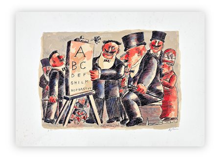 FRANZ BORGHESE (1941-2005) - Senza Titolo