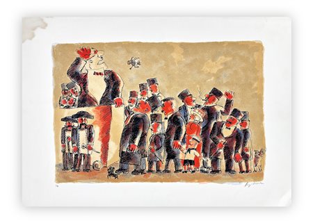 FRANZ BORGHESE (1941-2005) - Senza Titolo