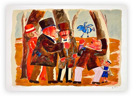 FRANZ BORGHESE (1941-2005) - Senza Titolo