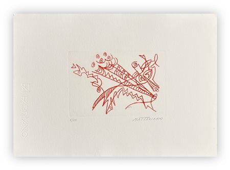 UMBERTO MASTROIANNI (1910-1998) - Senza Titolo