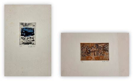 RICCARDO LICATA (1929-2014) - Lotto unico di 2 opere
