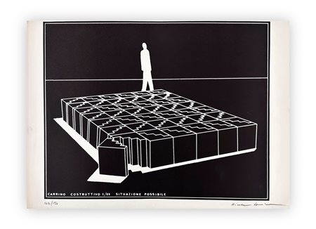NICOLA CARRINO (1932-2018) - Costruttivo 1/69. Situazione possibile