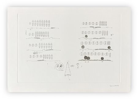 GIANFRANCO BARUCHELLO (1924) - Senza Titolo, 1975