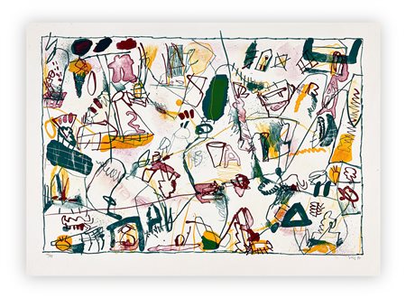 JAN VOSS (1936) - Senza Titolo, 1997