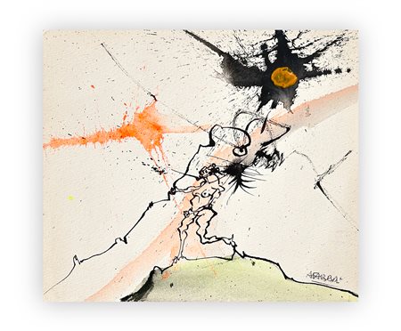 AGENORE FABBRI (1911-1998) - Senza Titolo