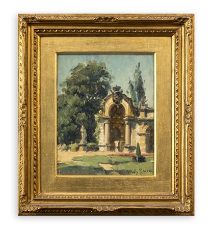 GIANNINO GROSSI (1889-1969) - Villa Belgioioso. Merate (Brivio), 1936