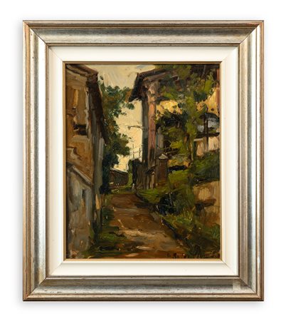 GIOVANNI BALANSINO (1912-1986) - Casolari rustici, 1963