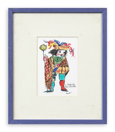 EMANUELE LUZZATI (1921-2007) - Il principe delle Asturie
