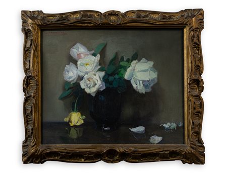 GIOVANNI LENTINI (1882-1955) - Senza Titolo (Composizione floreale)