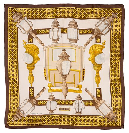 Hermès - Foulard Feux de Route , 1971