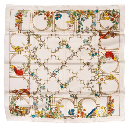 Gucci - Foulard Gabbia dorata