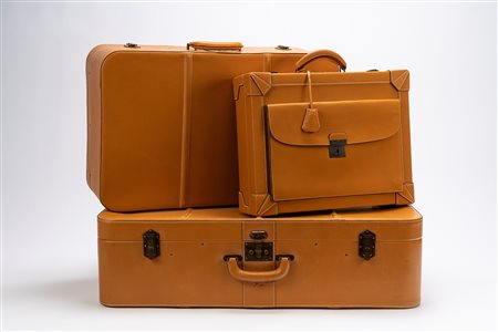 Hermès - Set composto da due valigie e una 24 ore