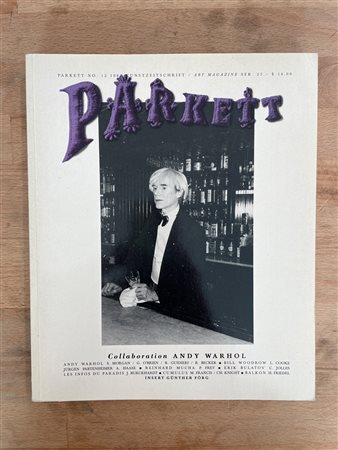 RIVISTA 'PARKETT' - Parkett. N.12, 1987