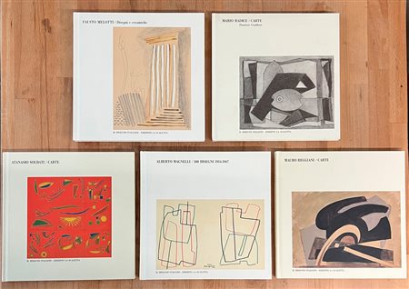 GALLERIA LA SCALETTA, REGGIO EMILIA (ASTRAZIONE ITALIANA DEL DOPOGUERRA) - Lotto unico di 5 cataloghi