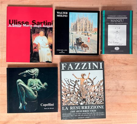 FIGURAZIONE ITALIANA DEL DOPOGUERRA - Lotto unico di 5 cataloghi