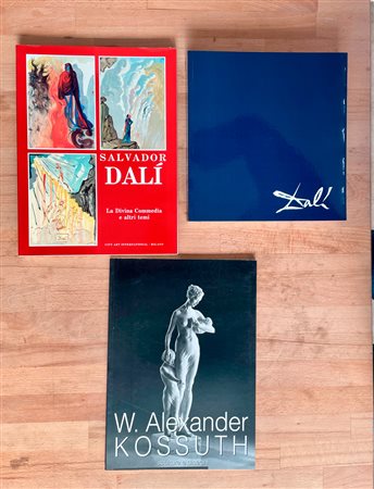 SALVADOR DALÌ E ALEXANDER KOSSUTH - Lotto unico di 3 cataloghi