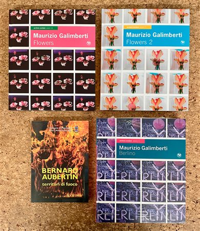 BERNARD AUBERTIN E MAURIZIO GALIMBERTI - Lotto unico di 4 cataloghi