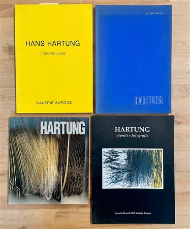 HARS HARTUNG - Lotto unico di 4 cataloghi