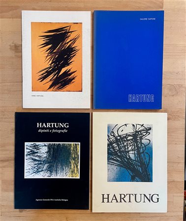 HARS HARTUNG - Lotto unico di 4 cataloghi