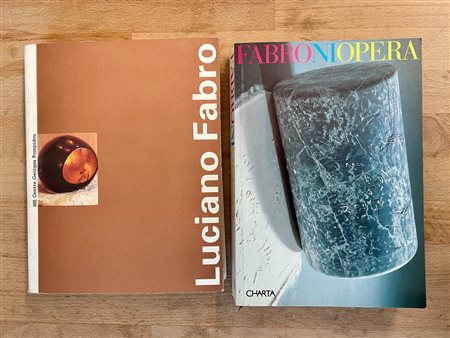 LUCIANO FABRO - Lotto unico di 2 cataloghi