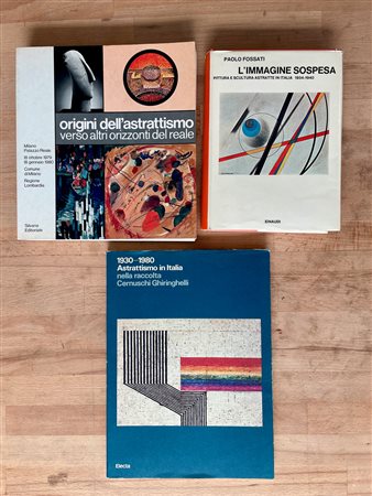 ASTRATTISMO - Lotto unico di 3 cataloghi