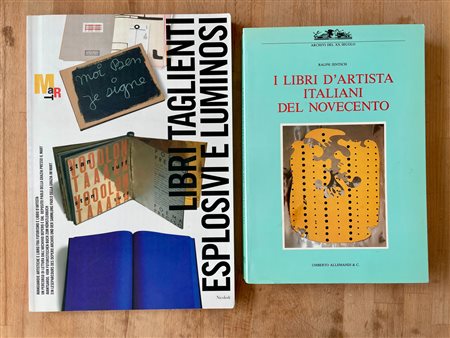 LIBRO D'ARTISTA - Lotto unico di 2 cataloghi