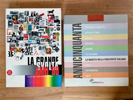 ARTE E COSTUME IN ITALIA NEGLI ANNI '50 E '60 - Lotto unico di 2 cataloghi