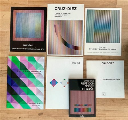 ARTE CINETICA - Lotto unico di 7 cataloghi