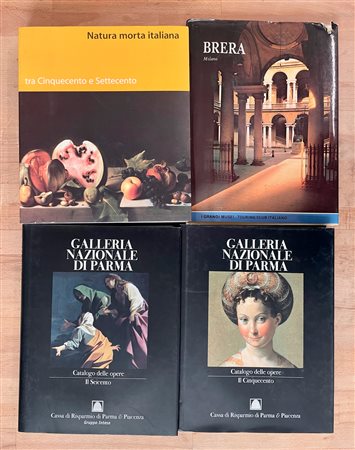 COLLEZIONI D'ARTE ITALIANE - Lotto unico di 4 cataloghi