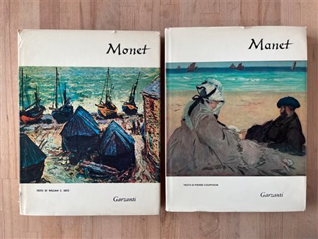 CLAUDE MONET E ÉDOUARD MANET - Lotto unico di 2 cataloghi