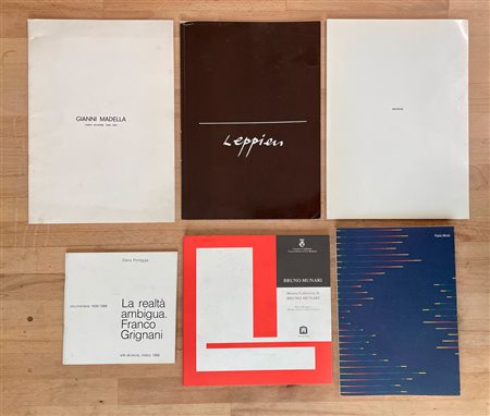 ARTE ASTRATTA - Lotto unico di 6 cataloghi