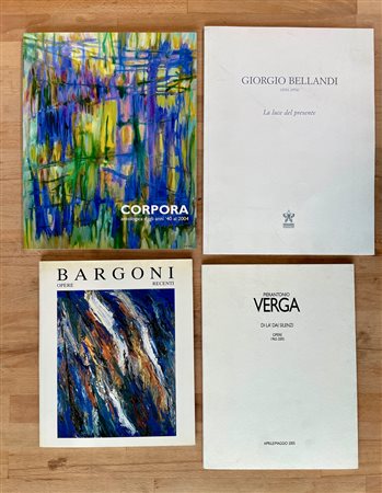 ASTRATTISMO ITALIANO - Lotto unico di 4 cataloghi