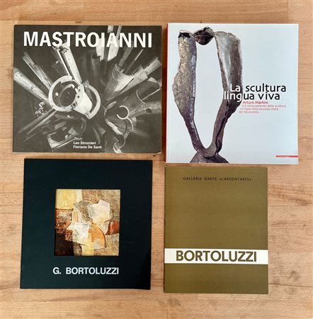 ARTURO MARTINI, UMBERTO MASTROIANNI E FERRUCCIO BORTOLUZZI - Lotto unico di 4 cataloghi