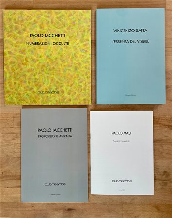 PAOLO MASI, PAOLO IACCHETTI E VINCENZO SATTA - Lotto unico di 4 cataloghi