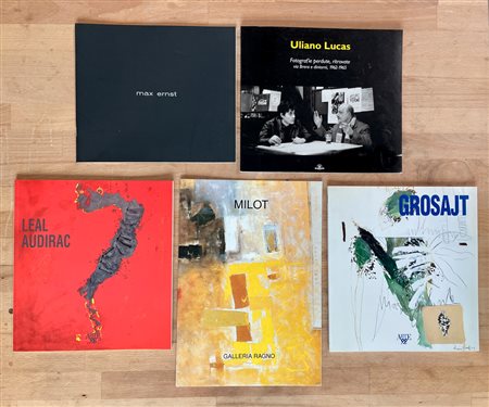 ARTE E FOTOGRAFIA - Lotto unico di 5 cataloghi