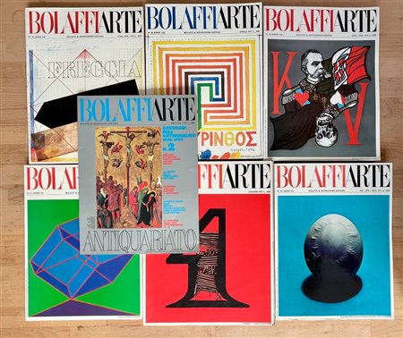 BOLAFFIARTE - Lotto unico di 7 riviste d'arte