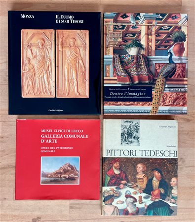 PATRIMONIO ARTISTICO ITALIANO - Lotto unico di 4 cataloghi
